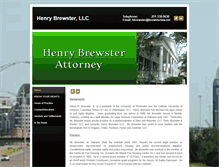 Tablet Screenshot of brewsterlaw.net